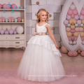 Lace Appliques Sashes Bow Cheap Flower Girl Dresses